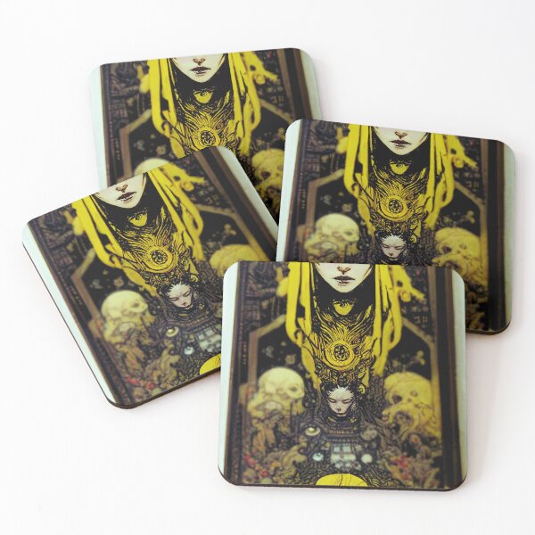 Item preview, Sun Samurai  Tecno Noir Cyber Punk Demon Hunter designed and sold by esotericorigins.