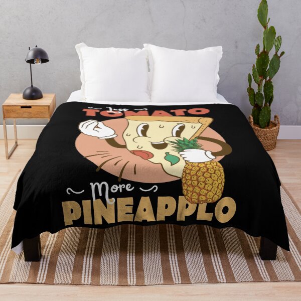 Item preview, Pineapple Pizza Retro Italian Slice Cartoon designed and sold by MrEddie10.
