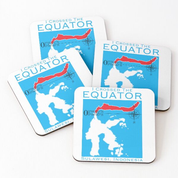 Item preview, Sulawesi Indonesia, I Crossed The Equator designed and sold by ReTRAVELMerch.