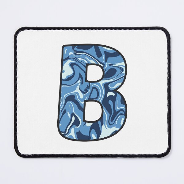 Item preview, B - Blue Marble Alphabet Letter designed and sold by Emmyteddy.