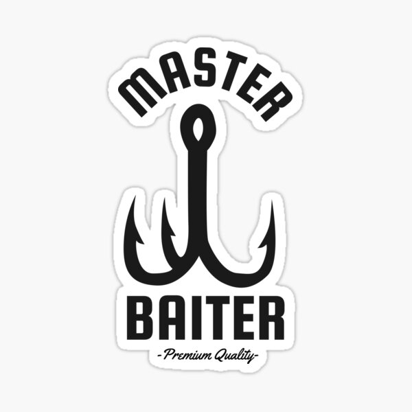 Master Baiters Stickers for Sale, Free US Shipping
