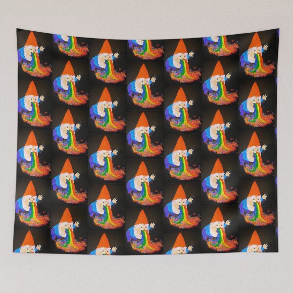 Item preview, Rainbow Regurgitation Gnome designed and sold by StedeEd.