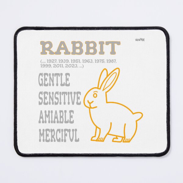Item preview, Chinese zodiac: Rabbit designed and sold by wowitsmytshirt.