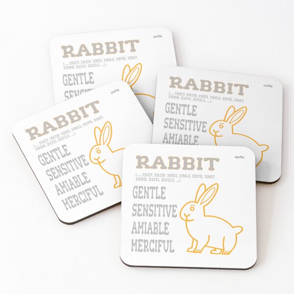 Item preview, Chinese zodiac: Rabbit designed and sold by wowitsmytshirt.