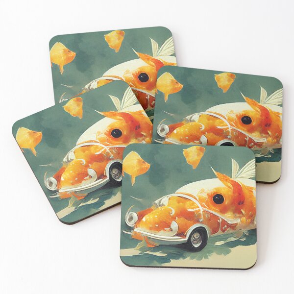 Item preview, Goldfish Driver designed and sold by Creative Shed Designs.