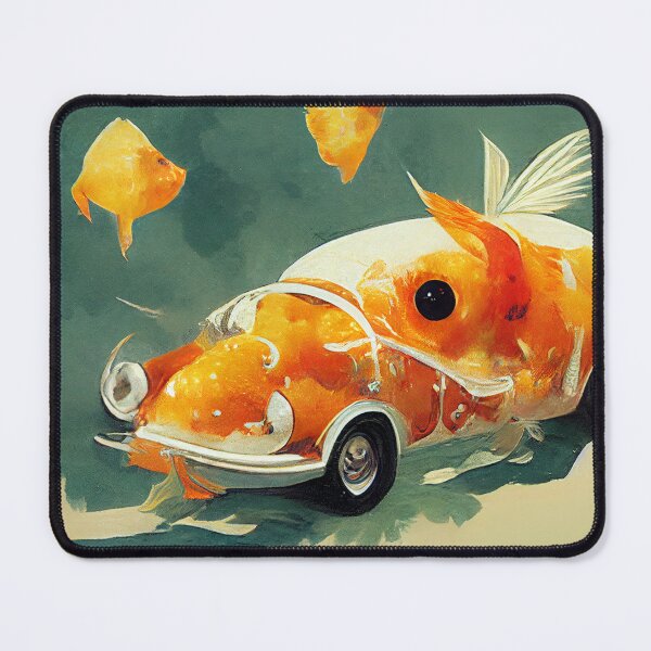 Item preview, Goldfish Driver designed and sold by Creative Shed Designs.