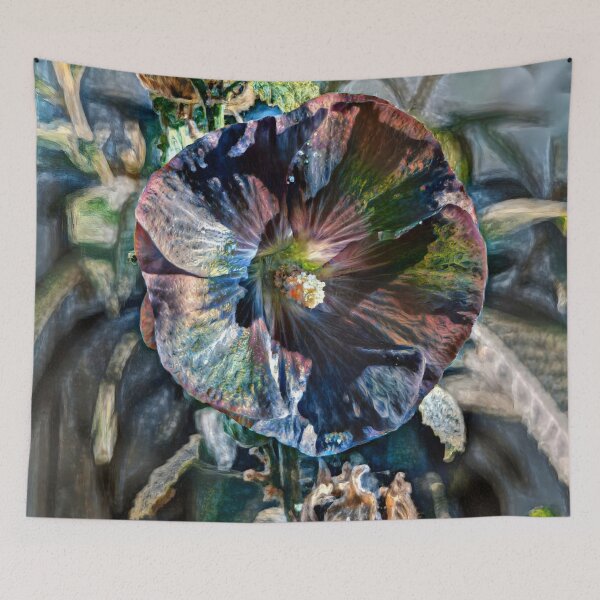 Item preview, Alcea Setosa Bristly Hollyhock (01) designed and sold by SanArtcisco.