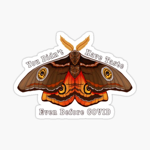 Harsh Truth Moth Sticker