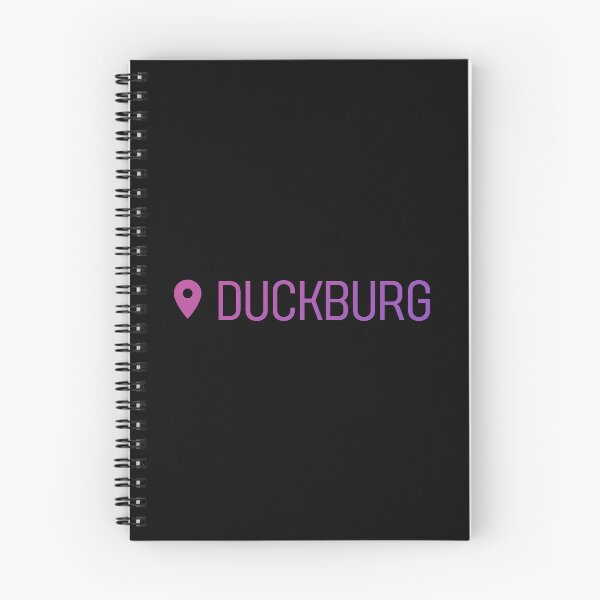 Item preview, Location Duckburg designed and sold by humnoo.