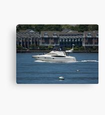 Yachting Canvas Print