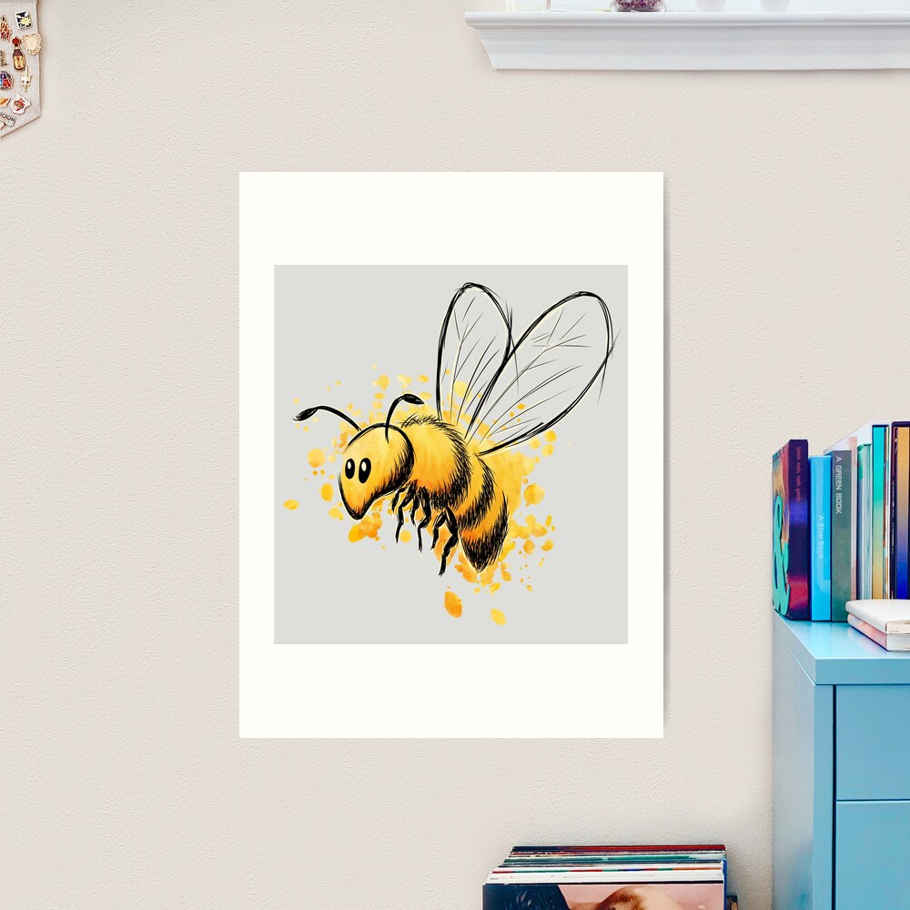 Bee themed gifts for women, men and kids. Honey bee Bumblebee save the bees  Greeting Card for Sale by Artonmytee