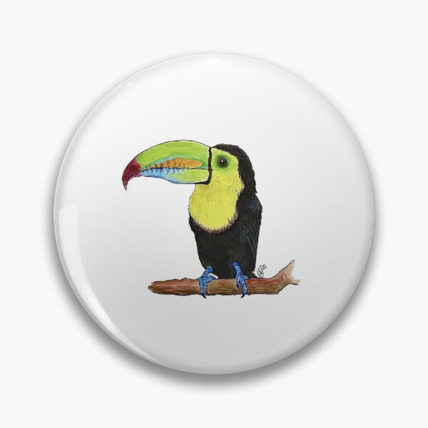 Item preview, Keel-billed toucan designed and sold by Fawnandfurrow.