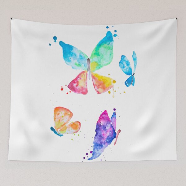 Item preview, Colorful butterflies designed and sold by Pintarrajearte.