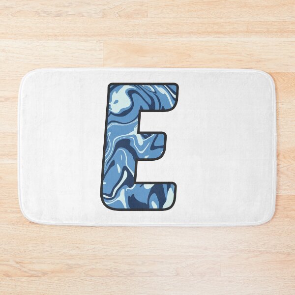 Item preview, E - Blue Marble Alphabet Letter designed and sold by Emmyteddy.
