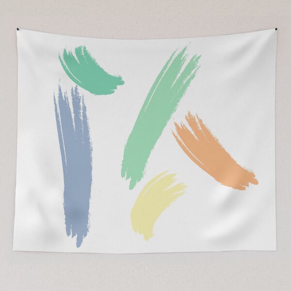 Item preview, paint brush pattern designed and sold by Pinkbrushco.