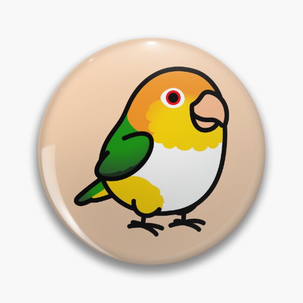 Item preview, Chubby White Bellied Caique designed and sold by birdhism.