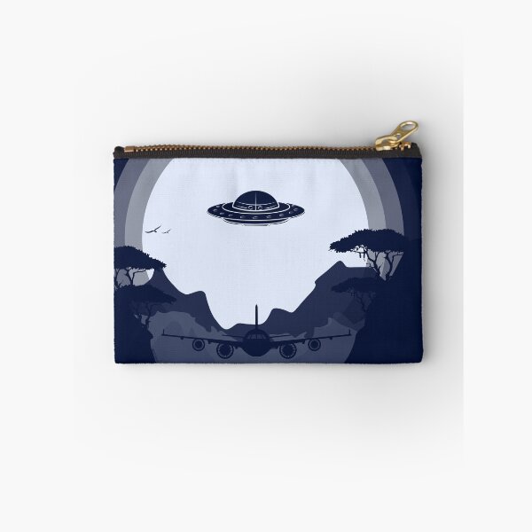 Item preview,  UFO WHITE SUN - Sunset  silhouette art designed and sold by dennaibz.