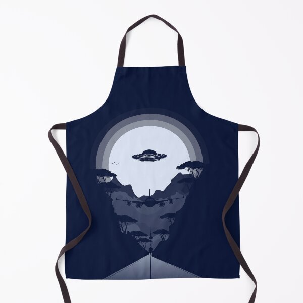 Item preview, UFO WHITE SUN - Sunset silhouette art designed and sold by dennaibz.