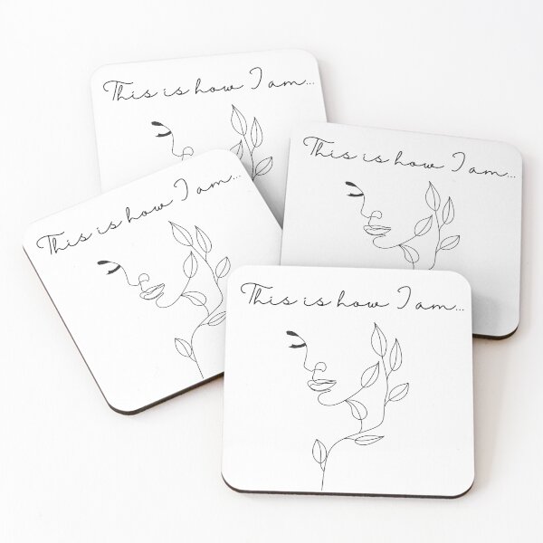 Item preview, This is how I am, I am beautiful.#0027 designed and sold by WittyIdeate.