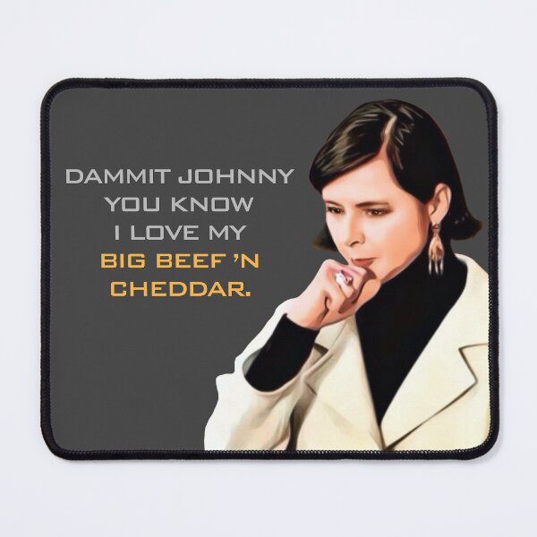 Item preview, I love my Big Beef ‘n Cheddar. Isabella Rossellini - 30 Rock designed and sold by Smile More Art Store ⭐️⭐️⭐️⭐️⭐️.