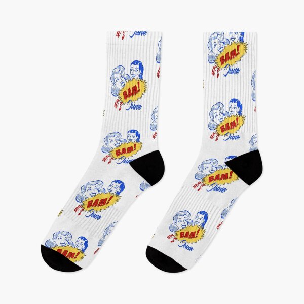 Item preview, BAM! It's June - Cool Retro Design for T-shirts,  Iphone Cases,  Stickers and Other Accessories	 designed and sold by Ridiculam Toga.