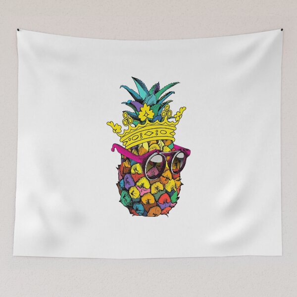 Item preview, Pineapple King Colorful designed and sold by Luve Store.