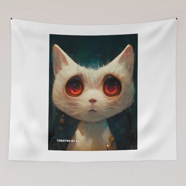 Item preview, Arte de gatos creado por AI -1 designed and sold by Created-by-AI.