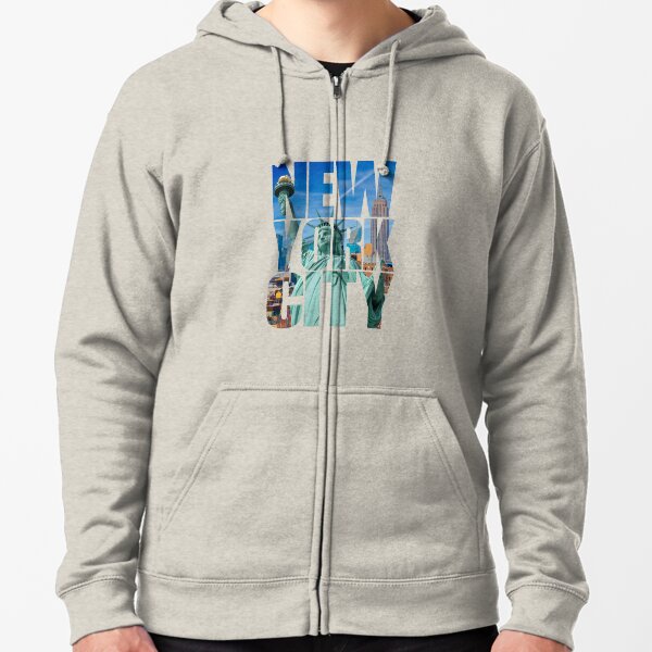 New York City Zipped Hoodie