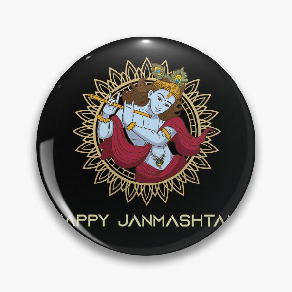 Item preview, Happy janmaashtami Essential T-Shirt designed and sold by PRECALB OUTFIT.