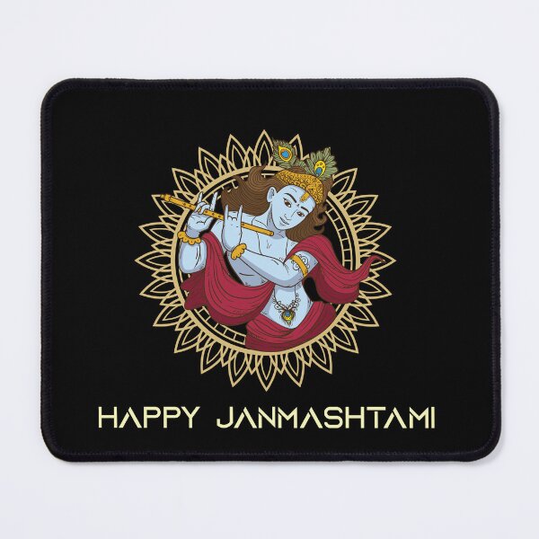 Item preview, Happy janmaashtami Essential T-Shirt designed and sold by PRECALB OUTFIT.