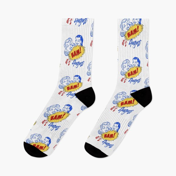 Item preview, BAM! It's August - Cool Retro Design for T-shirts,  iPhone Cases,  Stickers and Other Accessories designed and sold by Ridiculam Toga.
