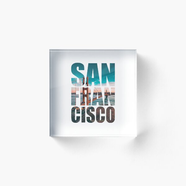 San Francisco Acrylic Block