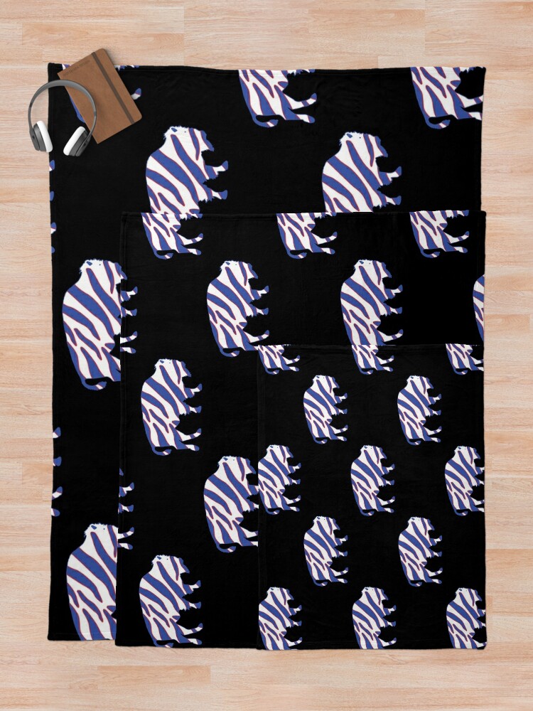 Buffalo Zubaz Throw Blanket – Tilted Buffalo