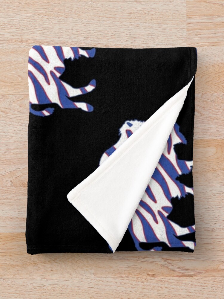 Buffalo Zubaz Throw Blanket – Tilted Buffalo