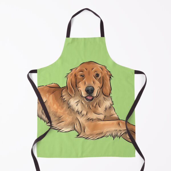 Item preview, Sassy Golden Retriever | Cute Dog Art designed and sold by shirinsart.