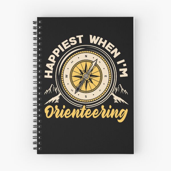 Item preview, Orienteer Runner Running Happiest When I'm Orienteering designed and sold by ShopTheStyle.