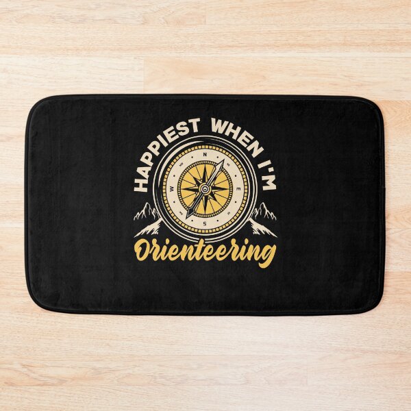 Item preview, Orienteer Runner Running Happiest When I'm Orienteering designed and sold by ShopTheStyle.