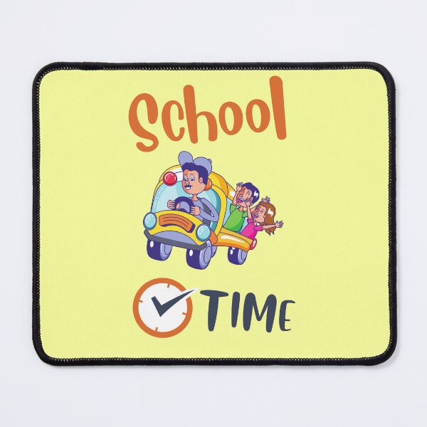 Item preview, School Time, School Bus designed and sold by WORLD-SOFIA.