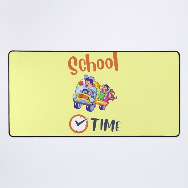 Item preview, School Time, School Bus designed and sold by WORLD-SOFIA.