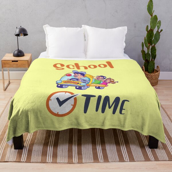 Item preview, School Time, School Bus designed and sold by WORLD-SOFIA.