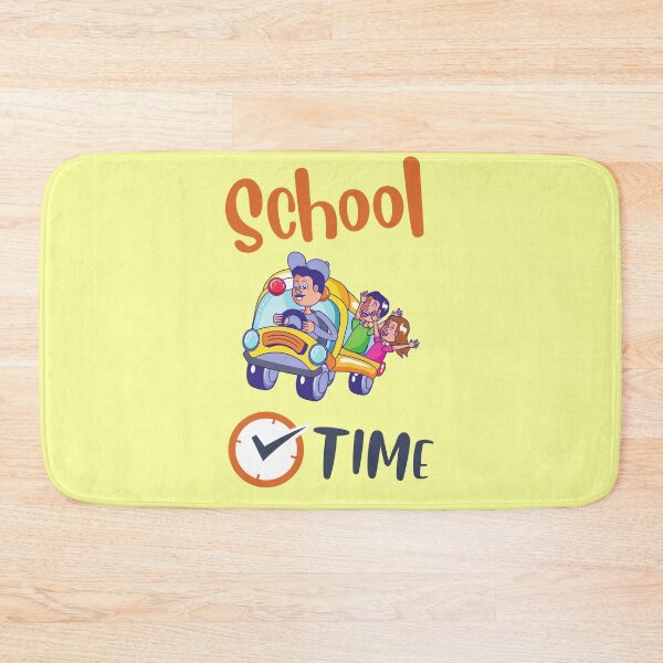 Item preview, School Time, School Bus designed and sold by WORLD-SOFIA.