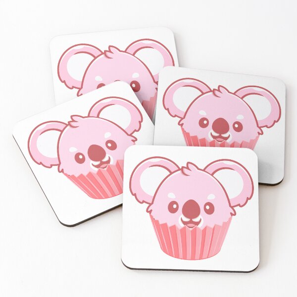 Item preview, Koala Cupcake baby pink designed and sold by RMelissart.