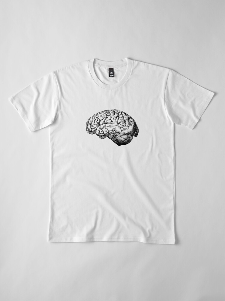 Brain Anatomy T Shirt By Stilleskygger Redbubble 6220