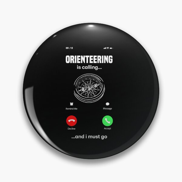 Item preview, Orienteer Runner Running Orienteering Is Calling Funny designed and sold by ShopTheStyle.