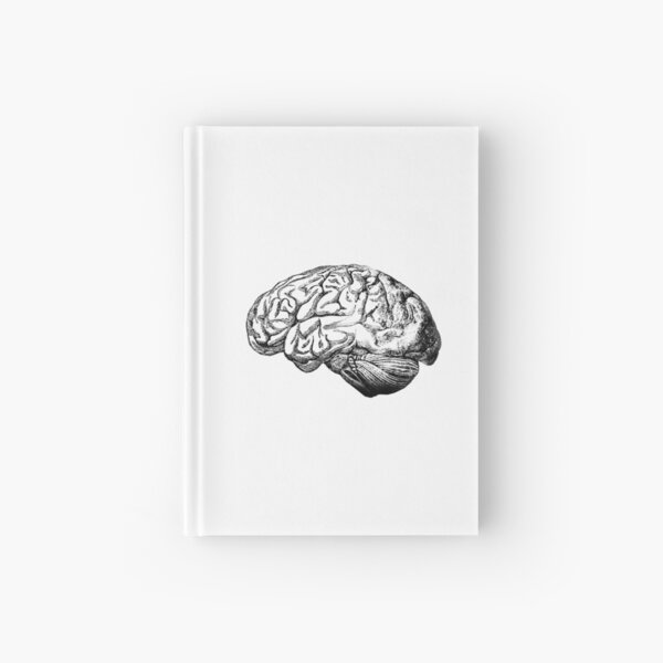 Brain Anatomy Hardcover Journal