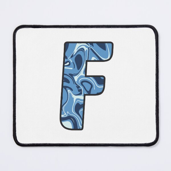 Item preview, F - Blue Marble Alphabet Letter designed and sold by Emmyteddy.