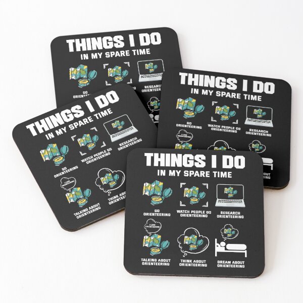 Item preview, Things I Do In My Spare Time Orienteer Running Orienteering designed and sold by ShopTheStyle.