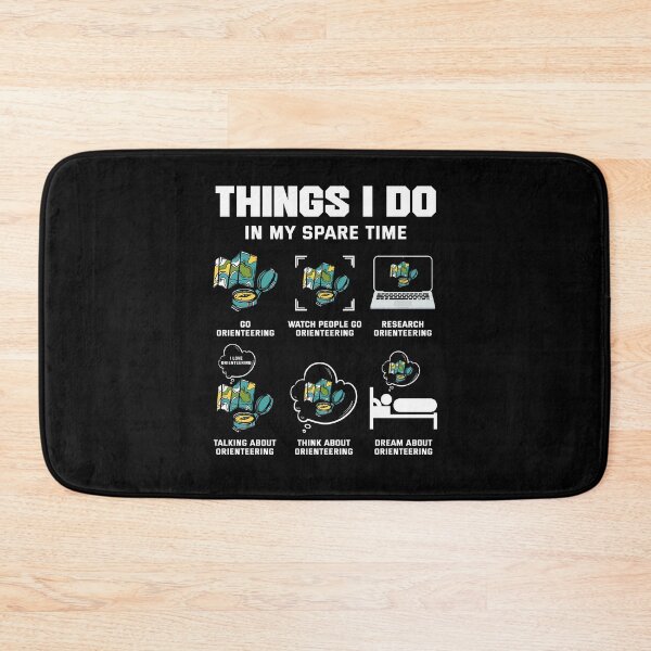 Item preview, Things I Do In My Spare Time Orienteer Running Orienteering designed and sold by ShopTheStyle.