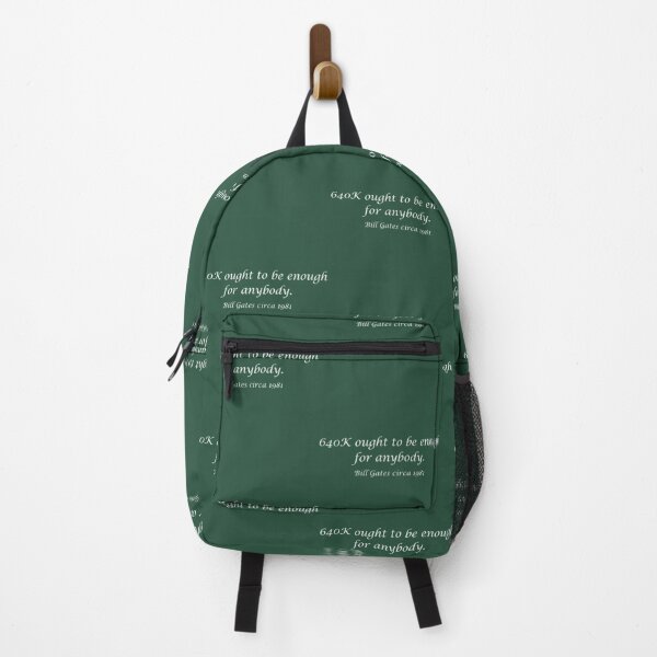 Item preview, 640K ought to be enough for anybody. - Bill Gates designed and sold by PaceHuien.