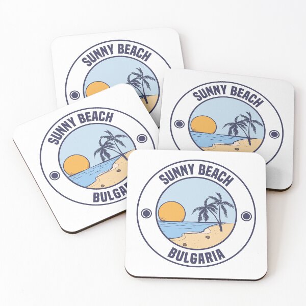 Item preview, sunny beach,Bulgaria retro sunset designed and sold by JakubkoJunak.